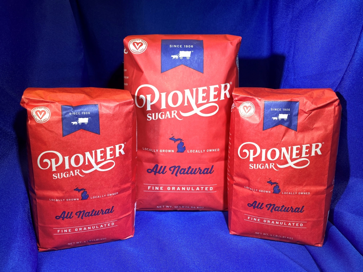 Michigan Sugar Company introducing new look for Pioneer Sugar bags ...